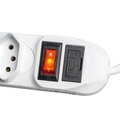 Protetor Eletronico C/ 4 Tomadas Branco Epe 1004 4824001
