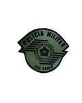 Logo emborrachado PM - Verde