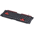 Teclado Gamer Vx Gaming Dragon V2 Abnt2 1.8m Preto Com Vermelho - Gt100