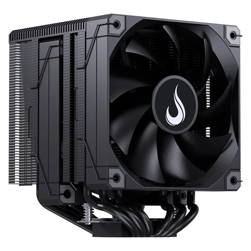 Cooler processador Gamer Rise Mode Temp 6 Pro Black, AMD e Intel, 120mm Tdp 250w Preto - Rm-ac-t6-pb