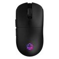 Mouse Gamer Sem Fio Pcyes Basaran Stealth Black Vulcan 10000 DPI RGB 6 Botões - PMGBRSTBV