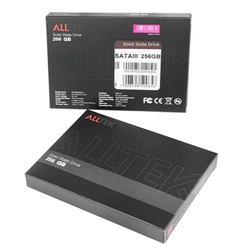 SSD ALLTECK, 256GB, SATA III, 2,5, Leituras: 570MB/s e Gravações: 440MB/s - ATKSSD256