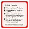 Total Protection Mcafee 5 Dispositivos 2 Anos Esd - Mtp32bnr5