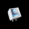 Water Cooler Gamdias Chione P5-240wh com Display LCD - Branco