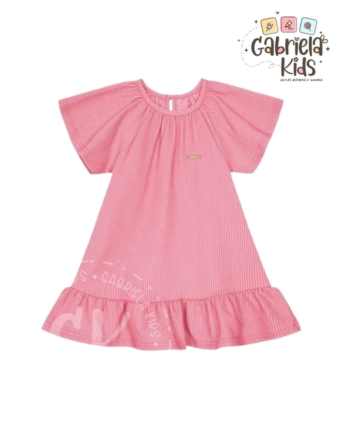 Vestido Trapézio Canelado