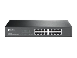 Switch Gigabit Nao Gerenciavel Easy Smart 16 Portas Tl-sg1016de Smb