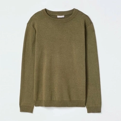 Blusa em Tricot Liso Verde Hering - Masculino