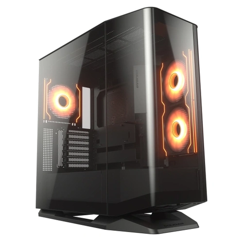 Gabinete Gamer Cougar, FV270, RGB, Lateral de Vidro, Mid-Tower, 4x Fans, Black - 3858M60.0005