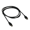 Cabo Extensor USB M x USB F 3 Metros Pluscable Preto - PC-USB3002