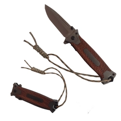 Canivete Tático Cordel Madeira   (MK-06-1093 ou 364)