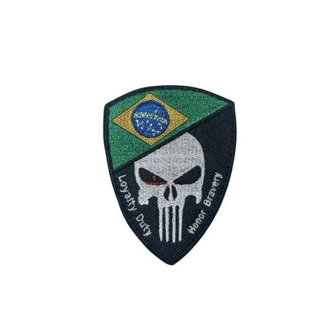 Patch Punisher Brasil - (Bordado)