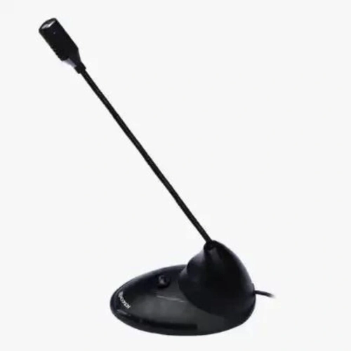 Microfone Mesa C/fio 1,6m Conector P2 Haste Regular Mic-004 Hoopson
