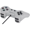 Controle Vinik Pc Usb Ps1/playstation 1 Cinza - Retrô