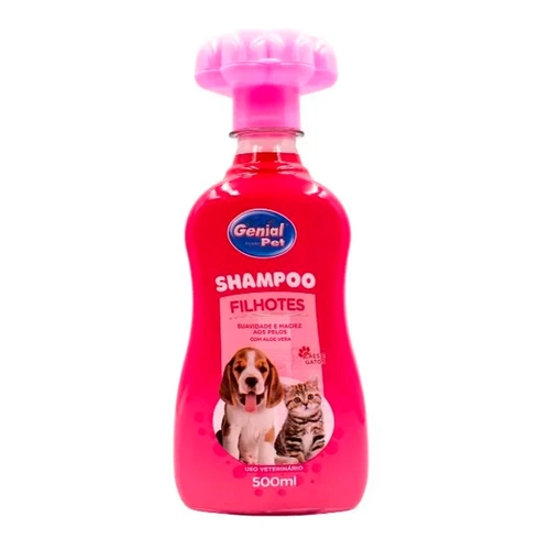 Shampoo Genial Pet - Filhotes com Aloe Vera 500ml