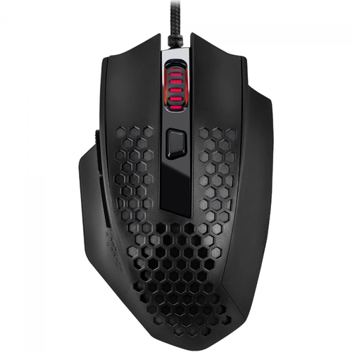 Mouse Gamer Redragon Bomber Black USB RGB 6 Botões Programáveis - M722