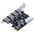 Placa USB Vinik Com 4 USB 3.0 Pci Express Pci-e X1 - Pu30-4
