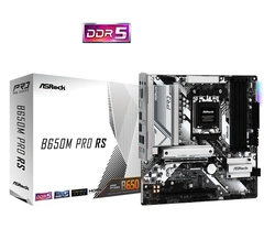 Placa Mãe Asrock Am5 B650m Pro Rs 4xddr5 7200mhz 4xusb 2.0 2xusb 3.2 Hdmi/dp 1xusb3.2 Tipo-c 2.5gigabit