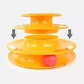 Torre Interativa Bolinha para Gatos - Laranja