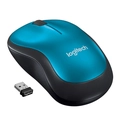 Mouse Logitech M185 Azul Sem Fio 910-003636