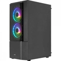 Gabinete Gamer Aerocool Atx Quantum V2 Preto Lateral Vidro