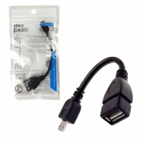 Adaptador V8 Macho P/ Usb Femea Mod. Le-0152