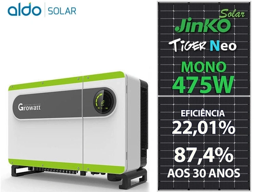Gf 76kwp Jinko Tiger Neo Mono 475w Max 75kw 7mppt Trif 380v