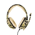 Fone de Ouvido Headset Gamer Sate Camuflado com Led AE-368C