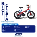 Bicicleta Aro 16 Spider Man Nathor - 101250160003