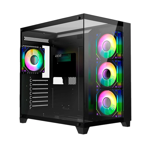 Gabinete Gamer Liketec Zeus Pro Glass, Mid-Tower, Vidro Temperado, Sem Fan, ATX, LC-CB3X3-ZEUS-2089