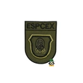 Distintivo de Organização Militar Bordado - DOM - Baixa Visivilidade (ESPCEX)