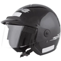 Capacete para moto aberto Pro Tork Liberty Three preto solid tamanho 60