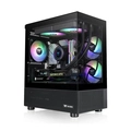 Gabinete Gamer Thermaltake View 170 TG, ARGB, Micro-Tower, 3x Fans 120mm, Black - CA-1Z4-00M1WN-00
