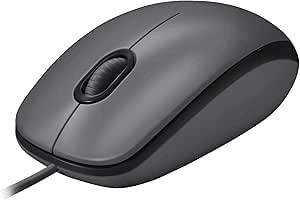 Mouse C/ Fio Ambidestro Usb M90 - Logitech (U)
