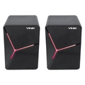 Caixa de Som Gamer Vinik Star 6w 2.0 Led Rainbow - Vspkg6wst