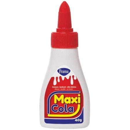 COLA BRANCA 40G MAXI COLA FRAMA