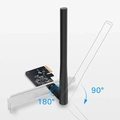 Placa de Rede Wireless PCI Express Tp-link Dual Band 600mbps - Tpn0279