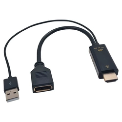 Cabo Conversor Adaptador F3 Hdmi para Displayport - JC-CB-DMI/DP 1243