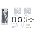 Water Cooler Masterliquid Core 240l Branco 2 Fans Argb    Mlw-d24m-a18pz-rw