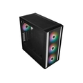 Gabinete Cooler Master Masterbox 600 E-atx 4 Fans Argb Preto    Mb600-kgnn-s00