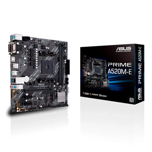 Placa Mãe Asus Am4 Prime A520m-e