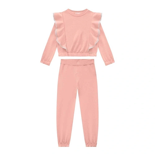 Conjunto Blusão e Calãa Moletinho Somnii - Feminino