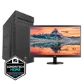 Computador Londritech I3 10105F 10º Geração, H510M, Memória 8GB, SSD 240GB, G210, Monitor 18,5
