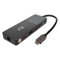 Hub Usb-C Tipo-C Para HDMI F3  USB 3.0 Micro Lan - JC-TYC-760
