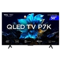 Tv 50p Tcl Qled 4k Google Tv Wifi Comando De Voz - 50p7k