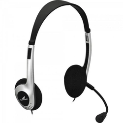 Fone Multimídia Hbl-101 Prata/preto Fortrek
