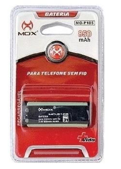 Bateria P105 / 31 Mox 2.4V 850mAh com 1 unidades.