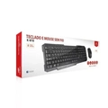 Kit Teclado e Mouse Sem Fio C3tech K-w10 Preto