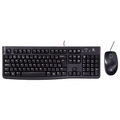 Kit Teclado e Mouse USB Logitech Preto - MK120 920-004429