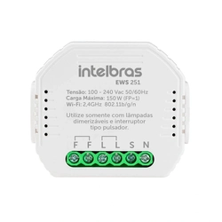 Interruptor Controlador Dimmer Smart Wi-fi Ews 251 4850031