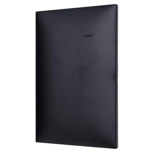 Placa Espelho Tomada Legrand Pial Plus+  Cega 4x2  Preto  618500pt
